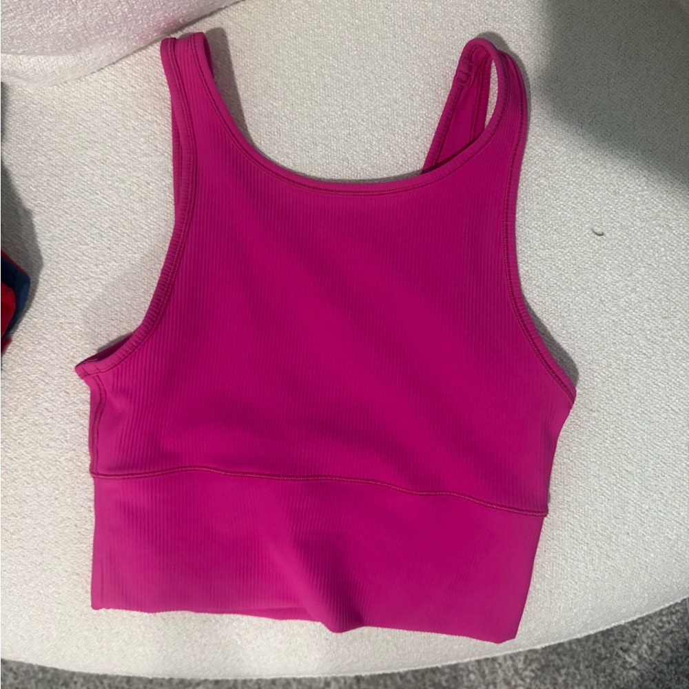 lululemon athletica Pink Tank Top- Worn once!